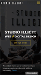 Mobile Screenshot of illicitwebdesign.co.uk